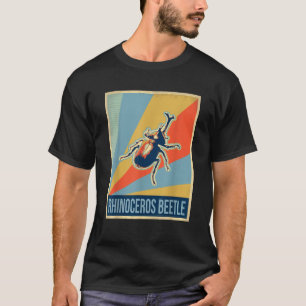 Vintage Rhinoceros Beetle T Shirt