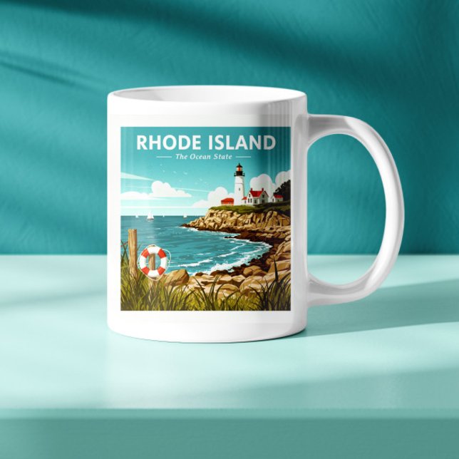 Vintage Rhode Island Coffee Mug (Creator Uploaded)
