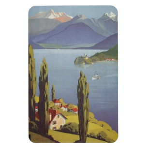 Vintage Rhône-Alpes, Annecy , France - Magnet