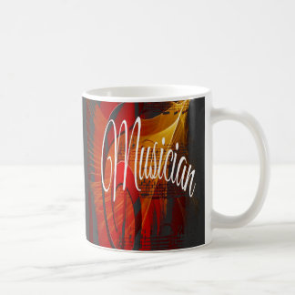 Vintage  Rhythm Music Coffee Mug