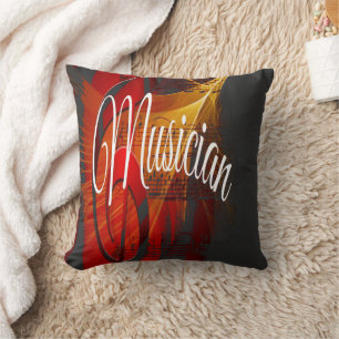 Vintage Rhythm of the Music Cushion