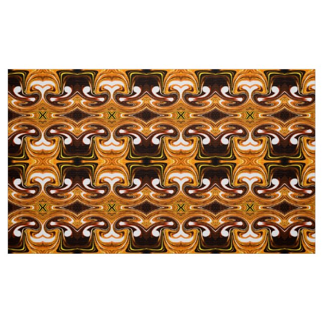 Vintage rich chocolate fabric (Fat Quarter)