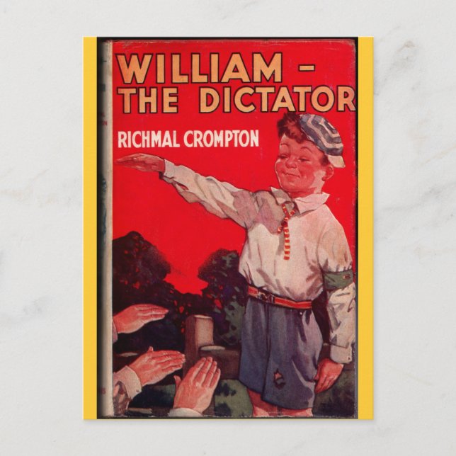 Vintage Richmal Crompton Just William Postcard (Front)