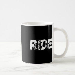 Vintage Ride Cycling Biker Mountain Bicycle Rider Coffee Mug