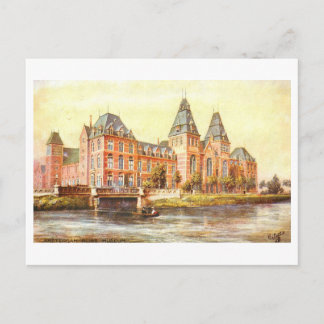 Vintage Rijksmuseum, Amsterdam Postcard