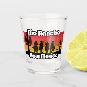 Vintage Rio Rancho New Mexico Shot Glass