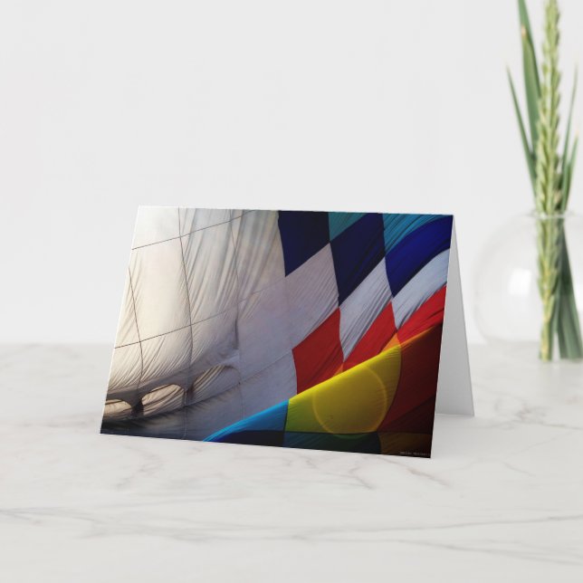 "Vintage Ripple Left" Card (Front)