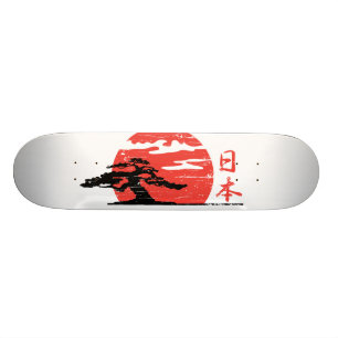 Vintage Rising Sun SkateBoard