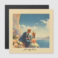 Vintage Riviera Romance Personalised Keepsake