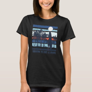 Vintage Robinson Alabama Summer Surf 80s Beach Sou T-Shirt