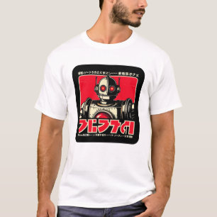 Vintage robot sci-fi t-shirt