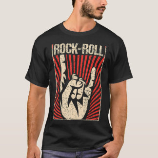 Vintage Rock And Roll Music Retro Rock And Roll 2 T-Shirt