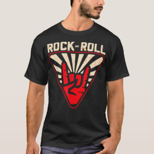 Vintage Rock And Roll Music Retro Rock And Roll 32 T-Shirt