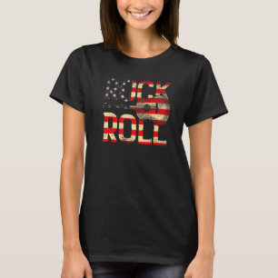 Vintage Rock And Roll Music Retro Rocknroll Americ T-Shirt