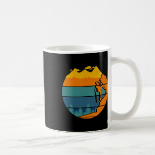 Vintage Rock Climber Mountains Bouldering Climbing Coffee Mug