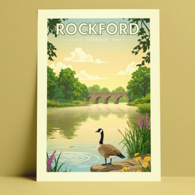 Vintage Rockford Illinois Postcard (Creator Uploaded)
