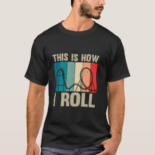 Vintage Roller Coaster Youth Men Women Toddler Par T-Shirt