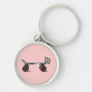 Vintage Roller Skate Key Ring