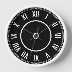 Vintage Roman Numerals Clock