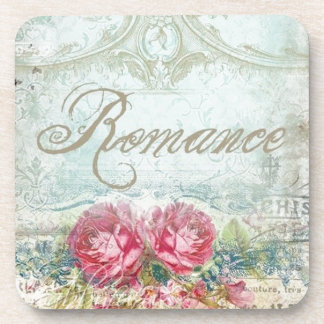 Vintage Romanace Floral Coaster