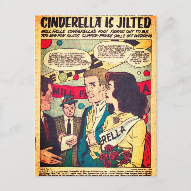 Vintage Romance Postcard (Front)