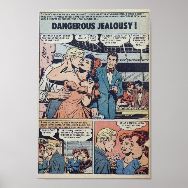 Vintage Romance Poster (Front)