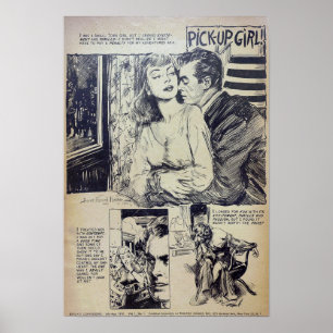 Vintage Romance Poster
