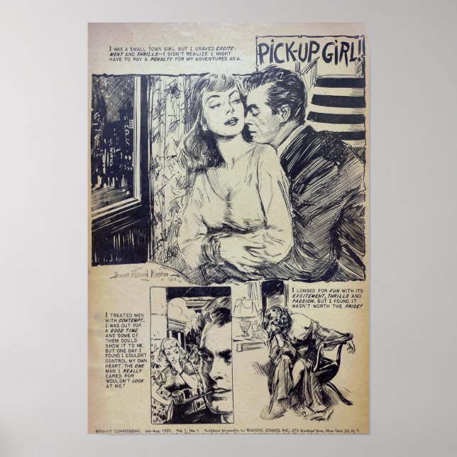 Vintage Romance Poster (Front)