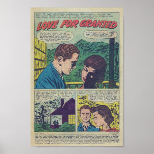 Vintage Romance Poster