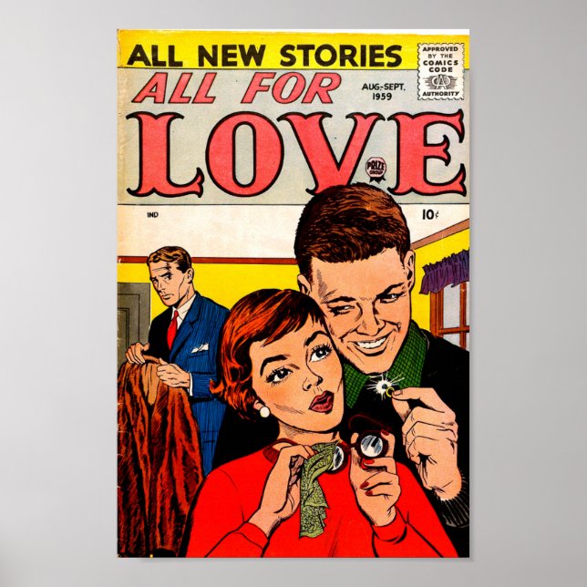 Vintage Romance Poster (Front)