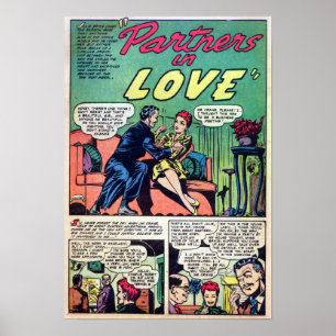 Vintage Romance Poster