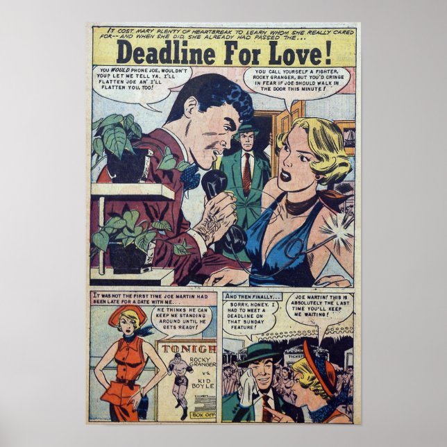 Vintage Romance Poster (Front)