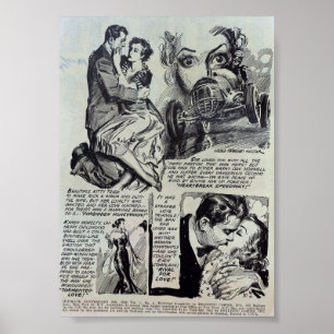 Vintage Romance Poster