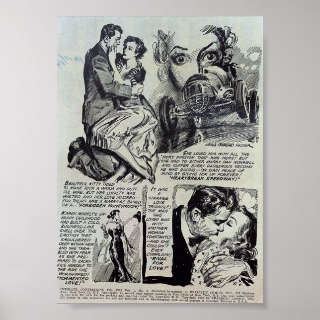 Vintage Romance Poster (Front)