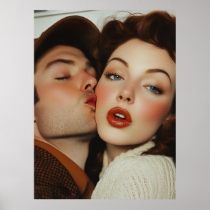 Vintage Romance Poster
