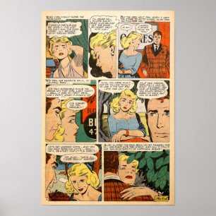 Vintage Romance Poster