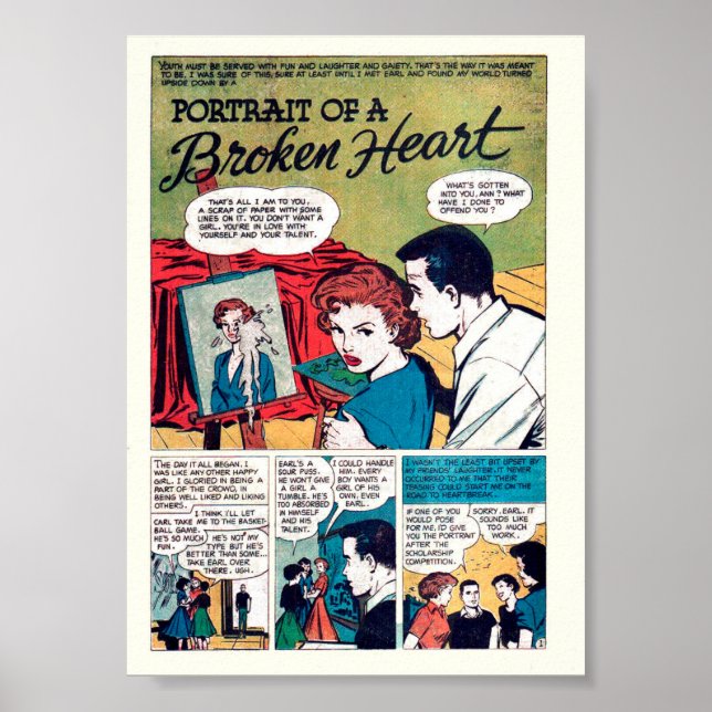 Vintage Romance Poster (Front)