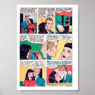 Vintage Romance Poster