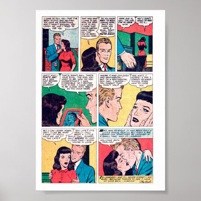 Vintage Romance Poster (Front)