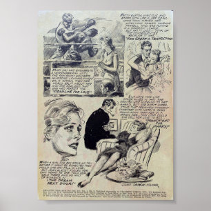 Vintage Romance Poster