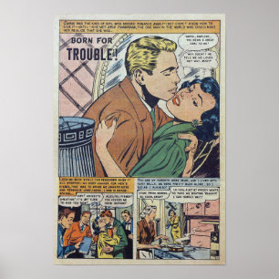 Vintage Romance Poster