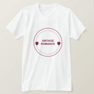 Vintage Romance – Timeless Love Aesthetic Design T-Shirt