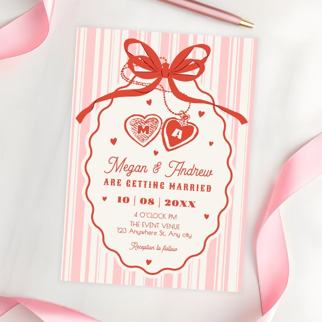 Vintage romance wedding  invitation (Creator Uploaded)