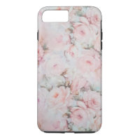 Vintage romantic blush pink teal elegant roses