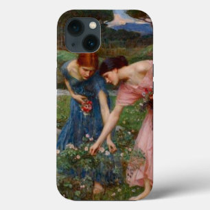 Vintage Romantic Garden Women Pre-Raphaelite iPhone 13 Case