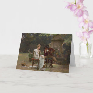 Vintage, Romantic Greeting Card
