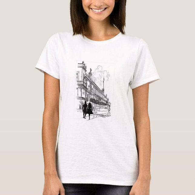 Vintage romantic italy T-Shirt (Front)