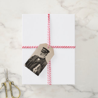 Vintage romantic postman tag