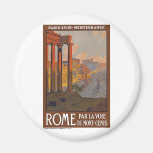 Vintage Rome Italy Magnet