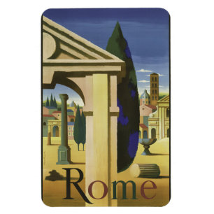 Vintage Rome Italy magnet